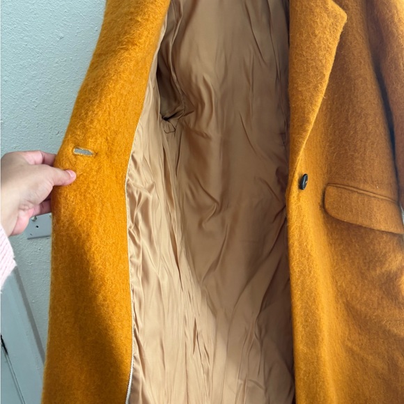 Mango Women's Mustard Teddy Jacket - Picture 3 of 5